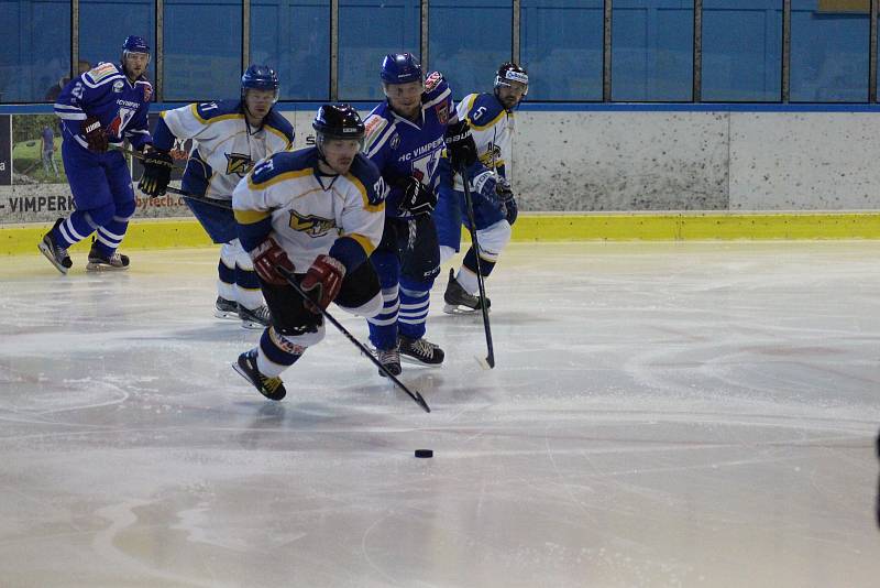 HC Vimperk - Vajgar Jindřichův Hradec 2:4.