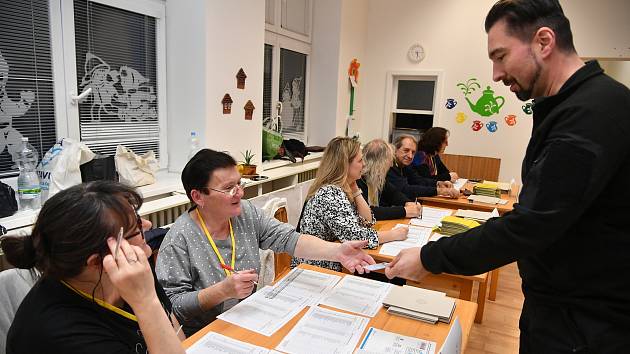 Z prvního kola prezidentských voleb v Zahořanech a Počaplech v pátek 13. ledna 2023