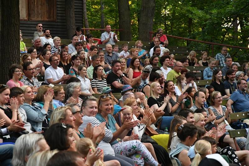 Dobřichovický divadelní soubor Kukadýlko připravil pro návštěvníky lesního divadla v Řevnicích hudební pohádku podle scénáře Jana Wericha, Bořivoje Zemana, Jiřího Brdečky a Oldřicha Kautského Byl jednou jeden král.