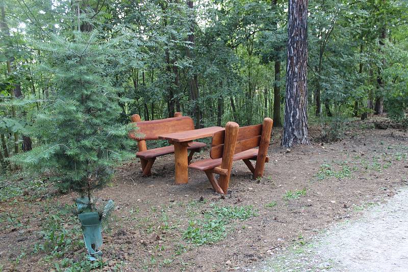 Lesopark Knihov ve Zdicích se stal oblíbeným místem pro pasivní i aktivní odpočinek.