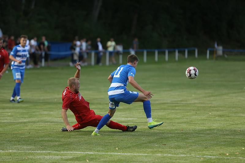 Utkání Komárov proti Ústí nad Labem se hrálo ve středu 26. srpna.