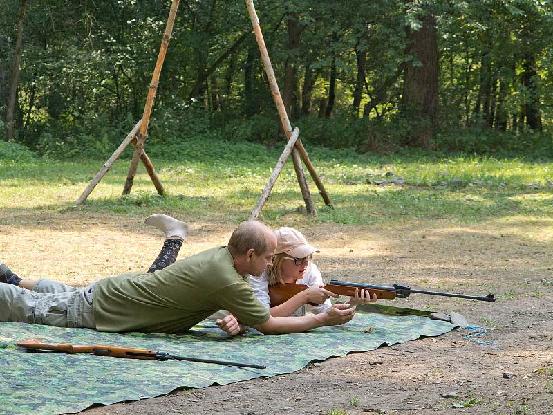 Táborový klub Zálesák Liteň tradičně pořádá letní stanové tábory.