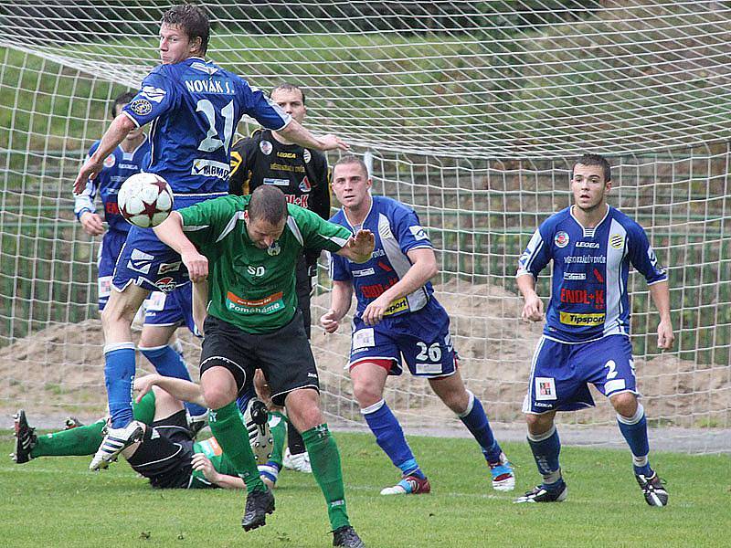 ČFL: Chomutov - Králův Dvůr 2:1