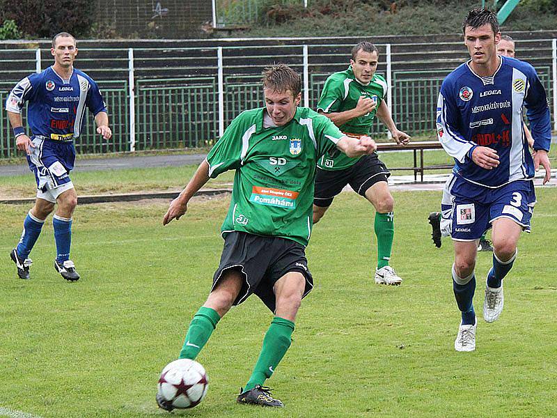 ČFL: Chomutov - Králův Dvůr 2:1