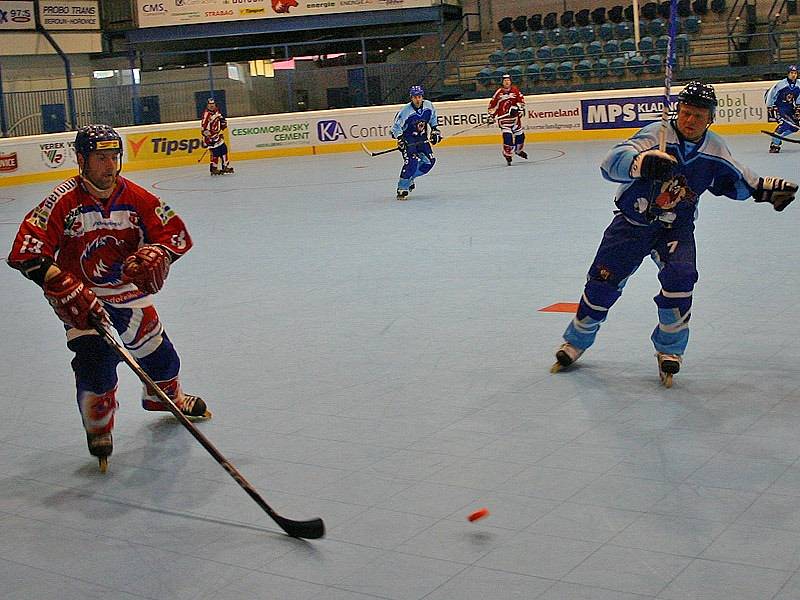 Extraliga inline hokeje: Beroun - Kladno 9:8