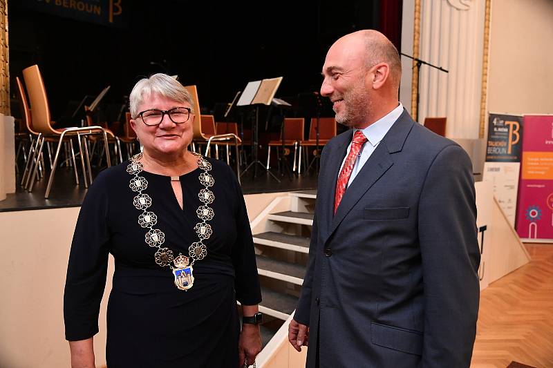 Ze zahájení 40. ročníku Mezinárodní hudebního festivalu Talichův Beroun v Kulturním domě Plzeňka v Berouně.