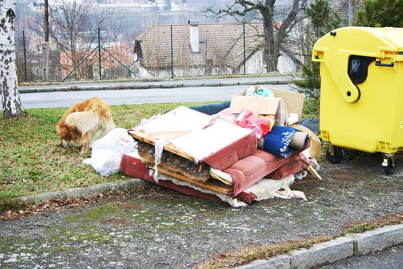 Lidé z Hořovic si pletou ulice města se skládkou