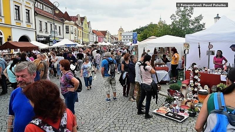 Hrnčířské trhy v Berouně.