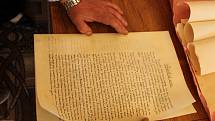 V Žebráku objevili rukopis z konce 19. století.