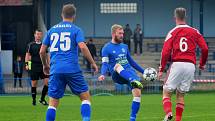 S Viktorií Jirny Králův Dvůr po remíze 1:1 zvítězil na penalty 4:3.