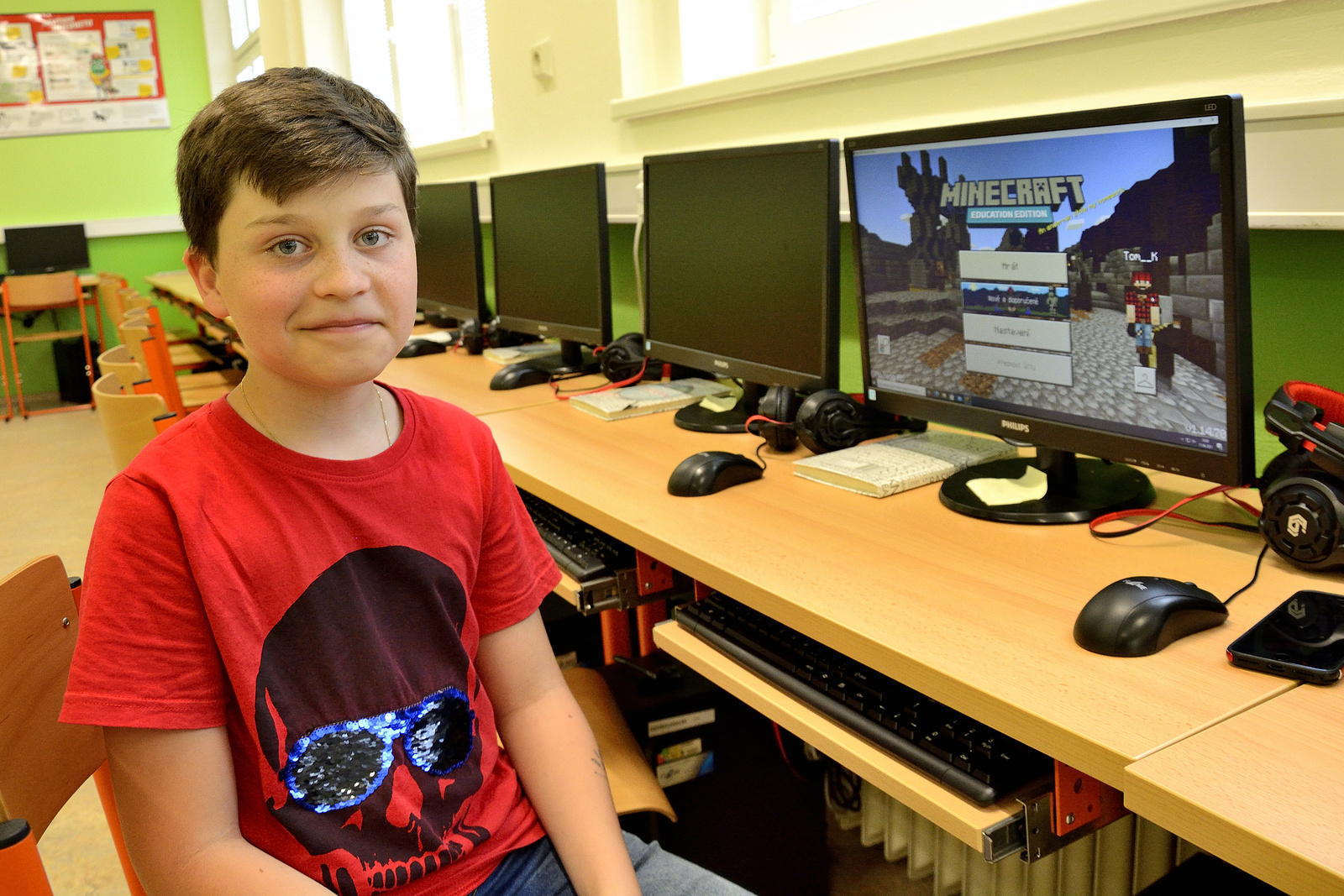 Školák Tomáš Krause se stal finalistou celostátního klání v Minecraft Cupu  - Berounský deník