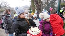 Z návštěvy dětí ze školní družiny ZŠ Beroun - Závodí u medvědích kamarádů.