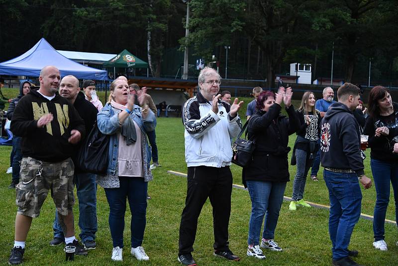 Hudební festival Hudlice fest v Hudlicích na Berounsku.