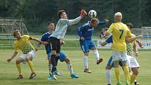 Divizní fotbalové utkání: FK Hořovicko - FK Jindřichův Hradec 1910 4:2 (0:1).