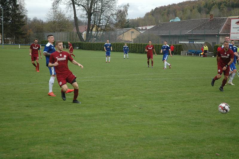 Fotbalový krajský přebor: FK Komárov - FK Bohemia Poděbrady 3:1 (2:0).