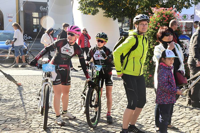 Ze závodů Beroun Bike Maraton 2019.