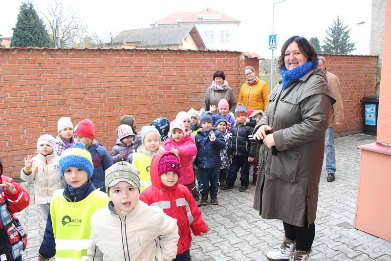 Otevření nové přístavby Mateřské školy Beroun Závodí ve Vrchlického ulici se zúčastnili zástupci města.