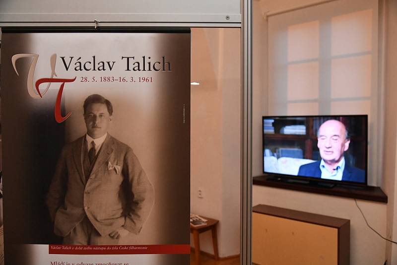 Z výstavy Václav Talich a hudební festival Talichův Beroun.