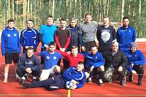 Fotbalisté Hudlic měli na konci února soustředění v domácích podmínkách.