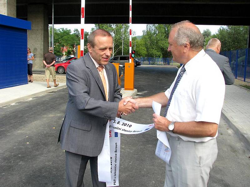 Otevření nového parkoviště Park and Ride