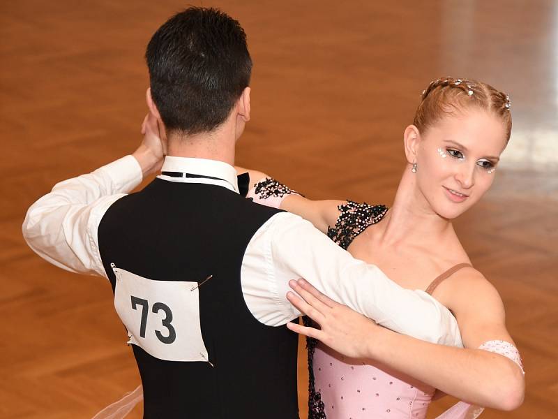 Z Velké ceny Berouna, celorepublikové soutěže ve sportovním tanci.