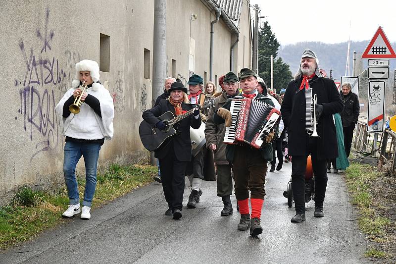 Z masopustu v Zadní Třebani.