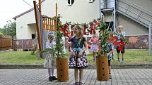 Ze slavnostního rozloučení s předškoláky v Mateřské škole Sluníčko v Berouně.