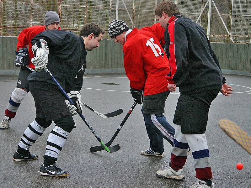 Nižborská hokejbalová liga:Diablo Beroun - Lemra Nižbor