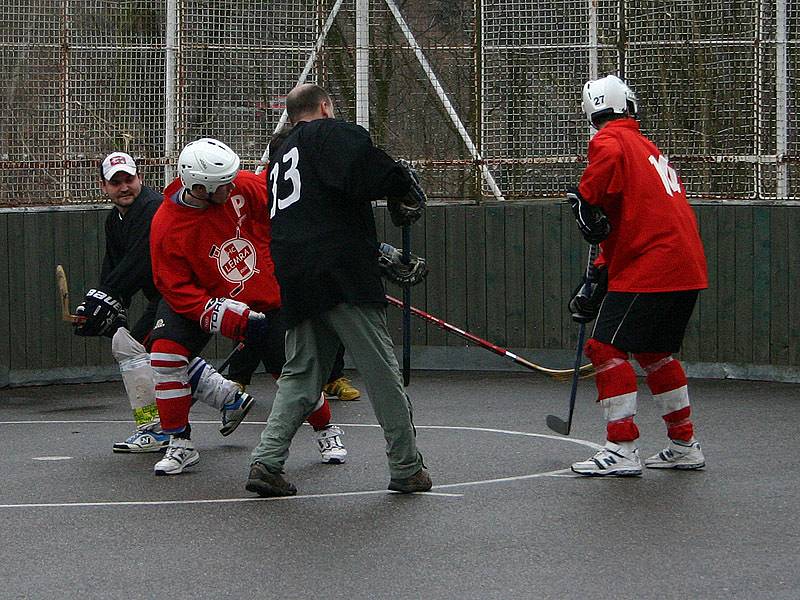 Nižborská hokejbalová liga:Diablo Beroun - Lemra Nižbor