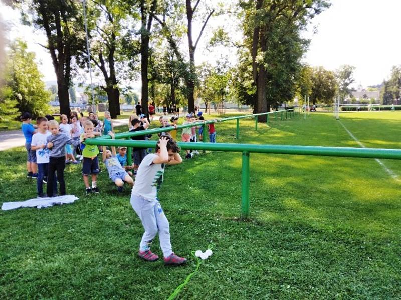 Olympiáda v berounské školní družině v Závodí.