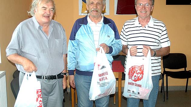 Vyhlášení soutěže se konalo v klubovně hořovického stadionu.