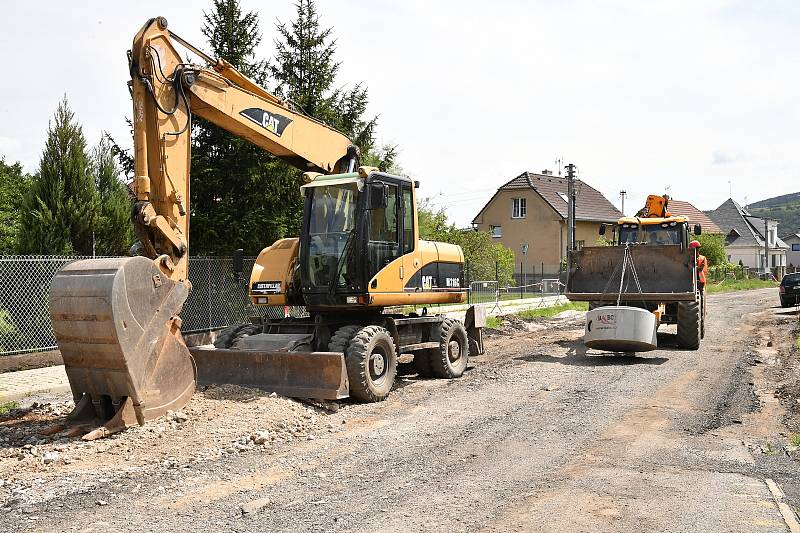 Rekonstrukce Plzeňské a Jungmannovy ulice v Králově Dvoře.