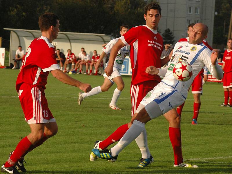 Králův Dvůr prohrál s Převýšovem 0:2.