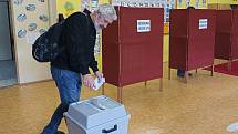 Druhé kolo senátních voleb v Hořovicích.