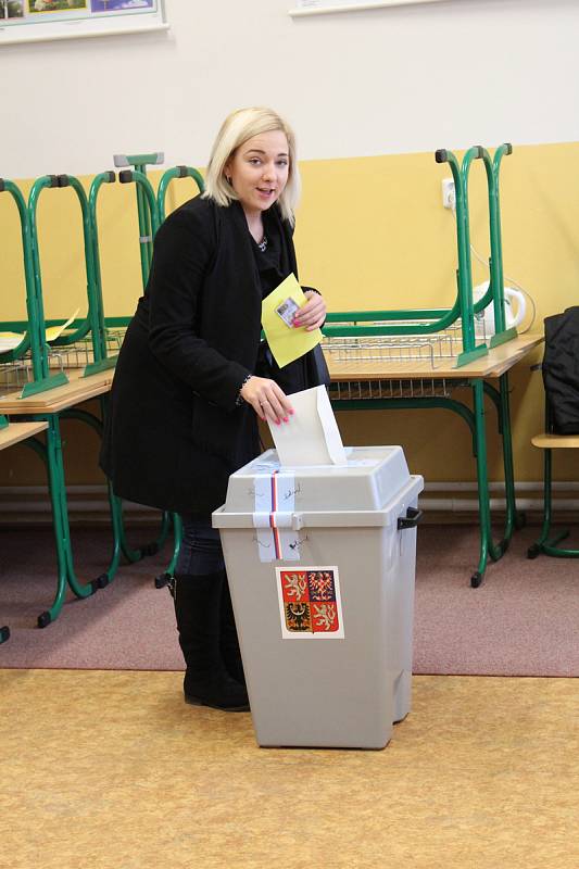 Na Berounsku voliči projevili o druhé kolo prezidentských voleb větší zájem než v prvním kole.