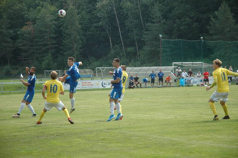 Divizní fotbalové utkání: FK Hořovicko - FK Jindřichův Hradec 1910 4:2 (0:1).