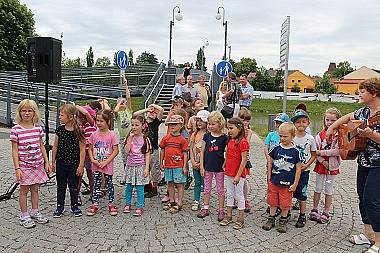 Otevření zrevitalizovaného prostoru po bývalém autobusovém nádraží v Berouně - Závodí. 