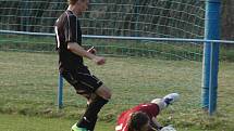 Divizní fotbalisté Hořovicka porazili druhé Strakonice 1:0.