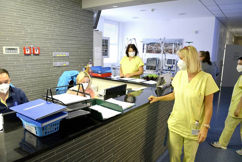 Covidové oddělení Nemocnice Hořovice