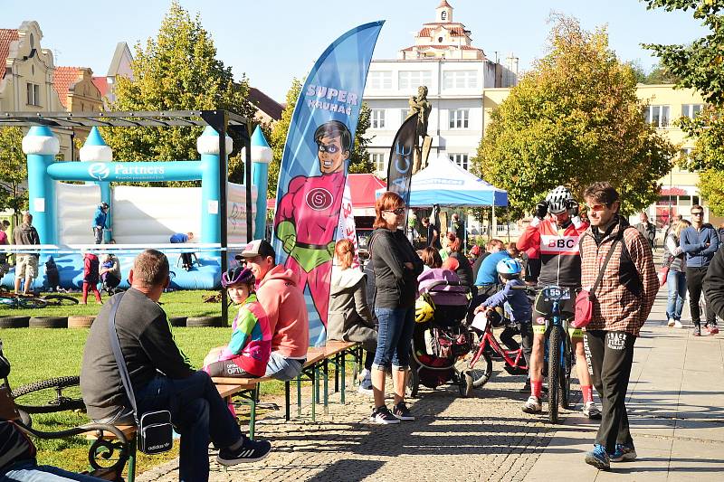 Ze závodů Beroun Bike Maraton 2019.