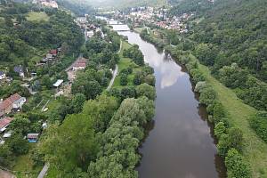 Řeka Berounka - ilustrační foto.