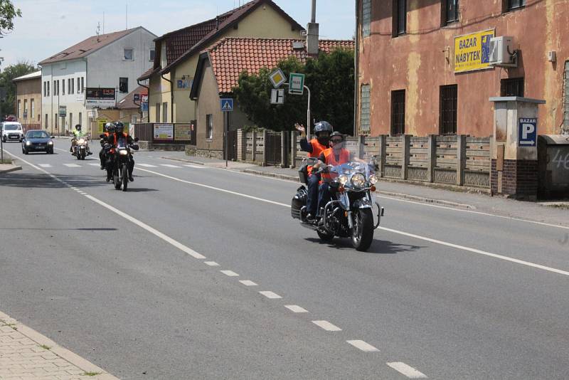 V Hořovicích se sešli motorkáři.