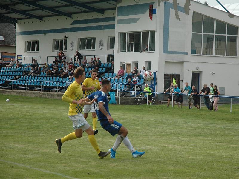 Divizní fotbalové utkání: FK Hořovicko - FK Jindřichův Hradec 1910 4:2 (0:1).