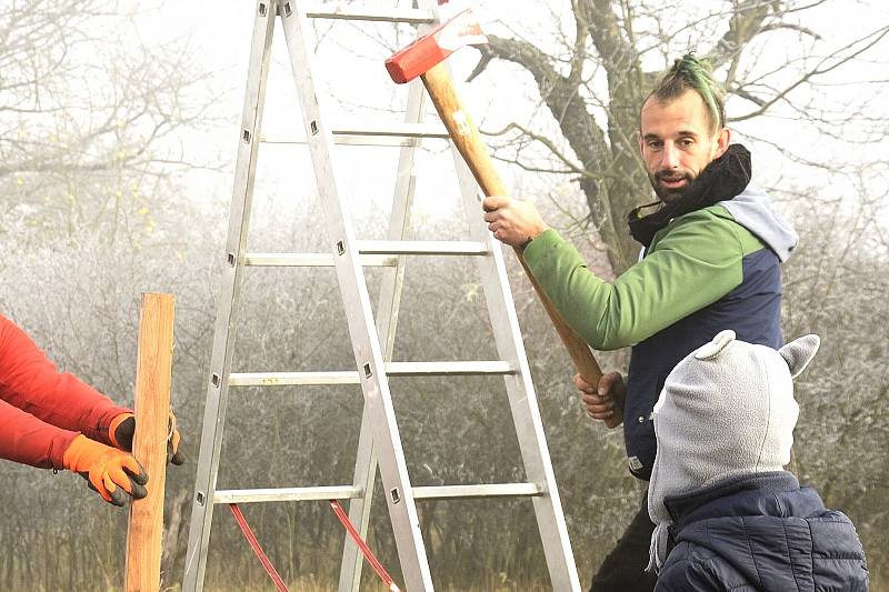 Předseda spolku Berounská zeleň Václav Kovář.