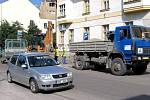 Oprava hlavního silničního tahu přes Beroun pokračuje druhou etapou