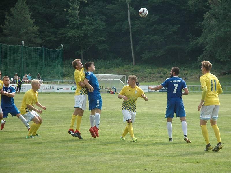 Divizní fotbalové utkání: FK Hořovicko - FK Jindřichův Hradec 1910 4:2 (0:1).