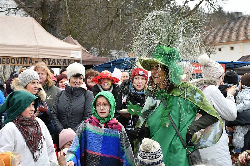 Z masopustu v Zadní Třebani.