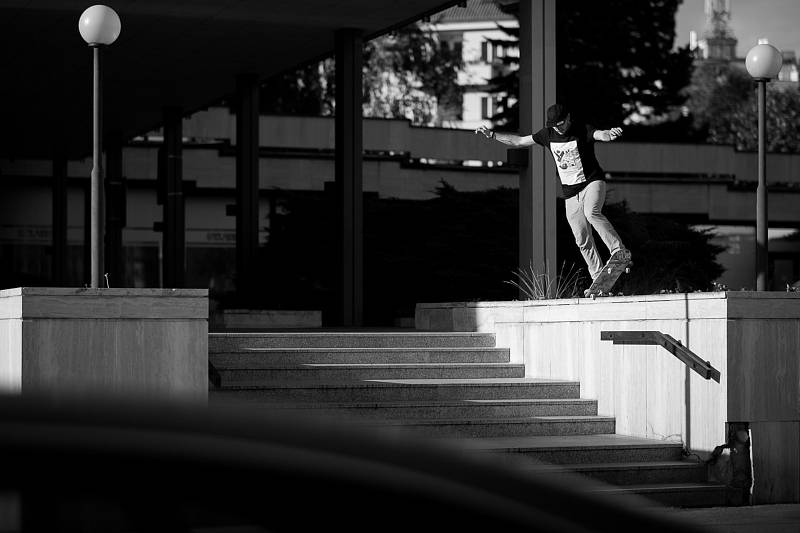 Tomáš Vintr závod světového poháru ve skateboardingu v Berouně pořádá.