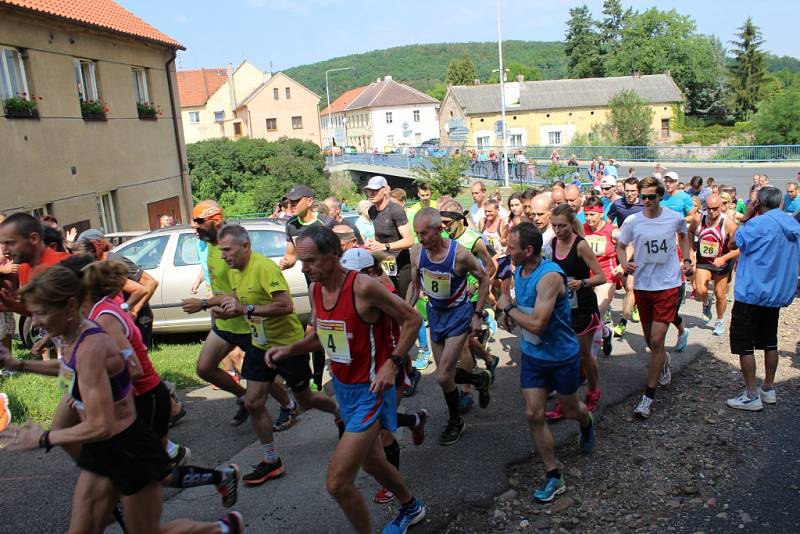 Děti změřily síly v rámci Fabiánova běhu v závodech podél řeky Litavky.