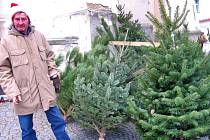 Prodejci vánočních stromků doufají, že se prodej v tomto týdnu pořádně rozjede. Do Štědrého dne zbývá už jen pár dnů a zatím lidé o drahé jedličky a kanadské borovice velký zájem nemají